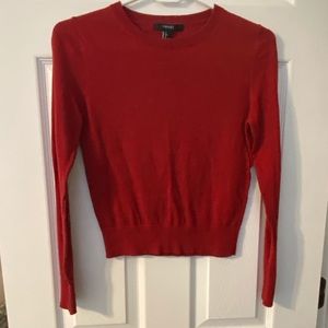 Long sleeve crop top